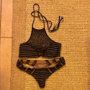 Acacia Striped Bikini Set